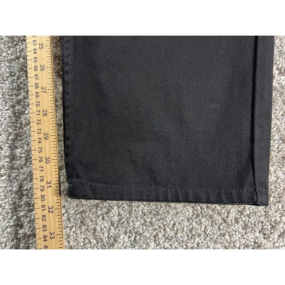 NWT LL Bean Mens Classic Fit Black Denim Jeans 46x32 100% Cotton